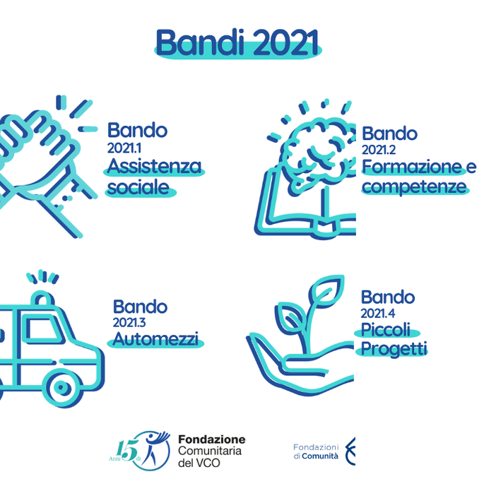 Fondazione Comunitaria VCO, contributi per arte e cultura e nuovi bandi 2021 Fondazione Comunitaria VCO, contributi per arte e cultura e nuovi bandi 2021