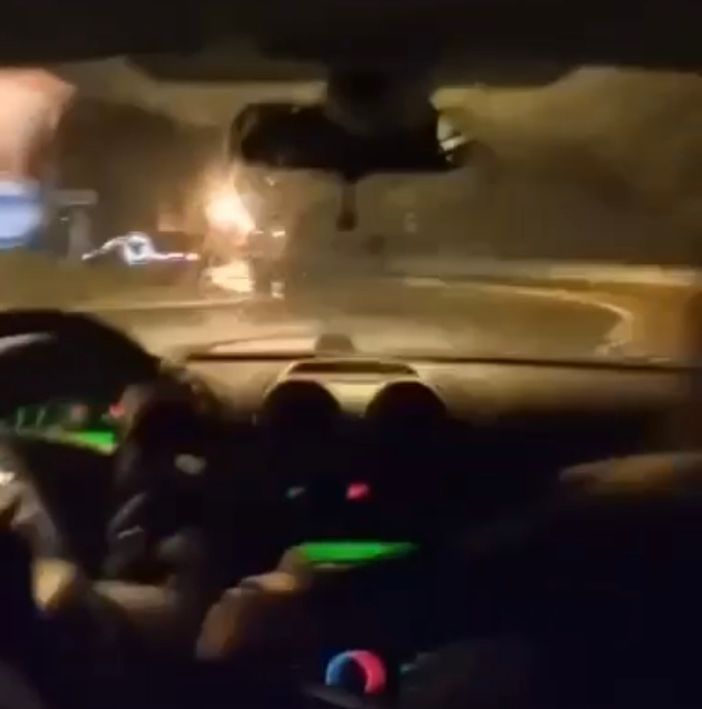 Incidente a Santa Maria, in un video il momento dello schianto Incidente a Santa Maria, in un video il momento dello schianto