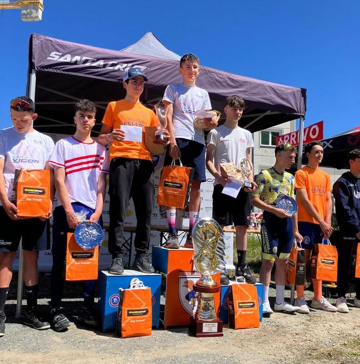 Ciclismo, Soldarini terzo in volata a Venasca