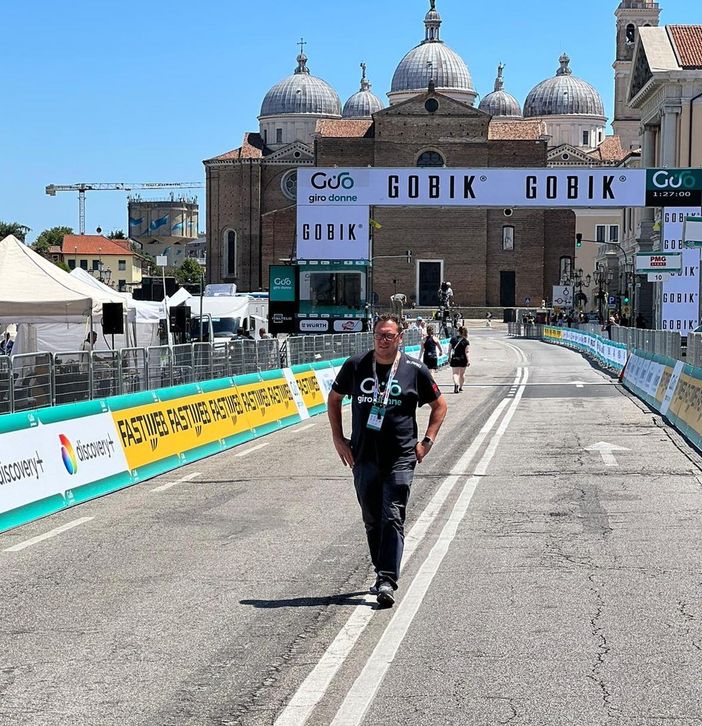 Ciclismo, Alexandro Colombo al Giro d'Italia femminile