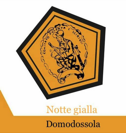 Domo si tinge di 'giallo' per la vigilia della patronale di giugno