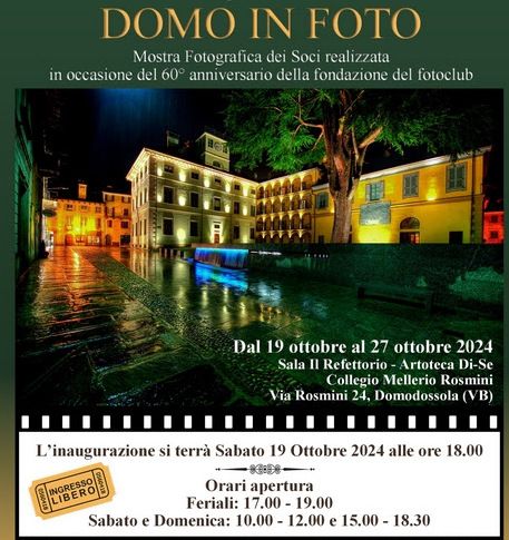 Ultimi giorni per presentare le foto al concorso ''Città di Domodossola''