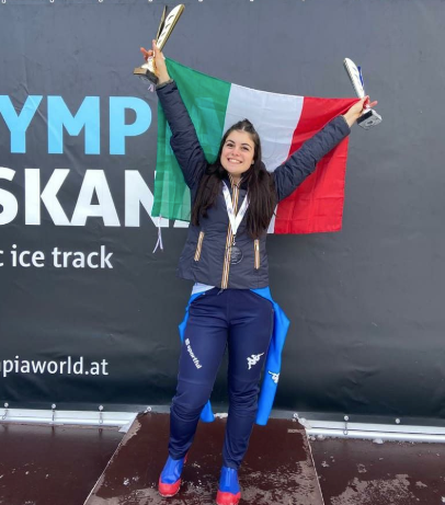 Skeleton, Alessia Crippa medaglia d'argento in coppa Europa