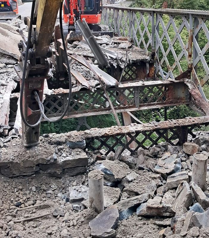 Al via i lavori di ricostruzione del viadotto di Andosso