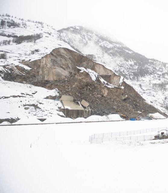 Canton Vallese, a Raron ancora 45 sfollati a causa delle frane Canton Vallese, a Raron ancora 45 sfollati a causa delle frane