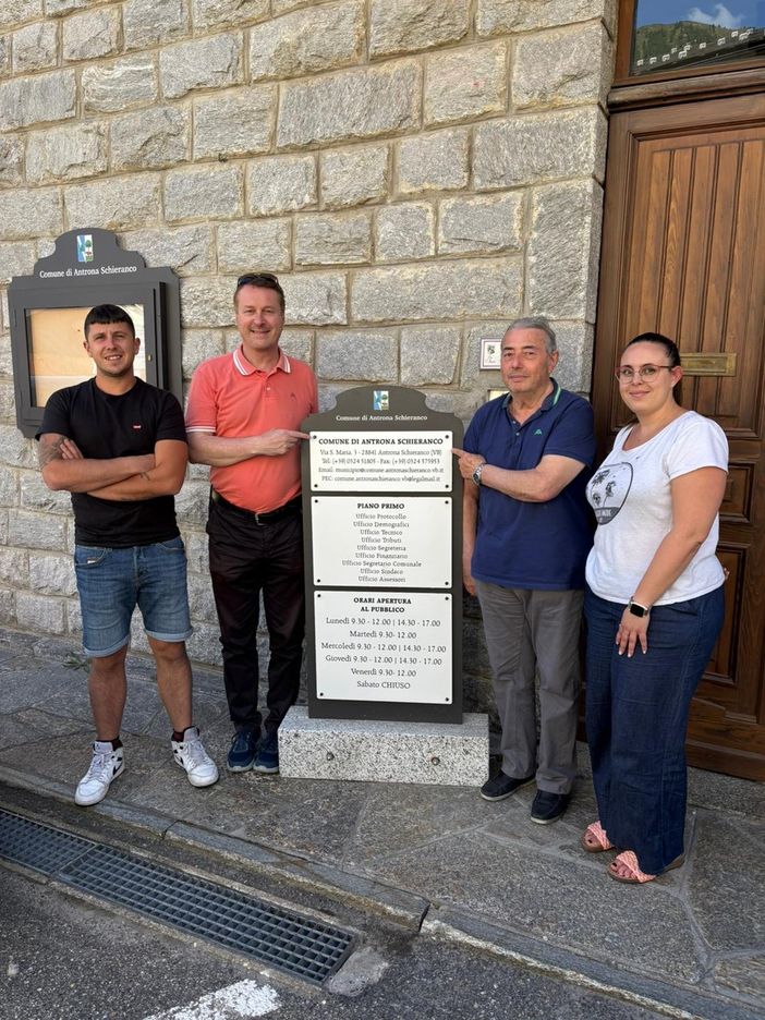 Antronapiana verso un nuovo Infopoint turistico Antronapiana verso un nuovo Infopoint turistico