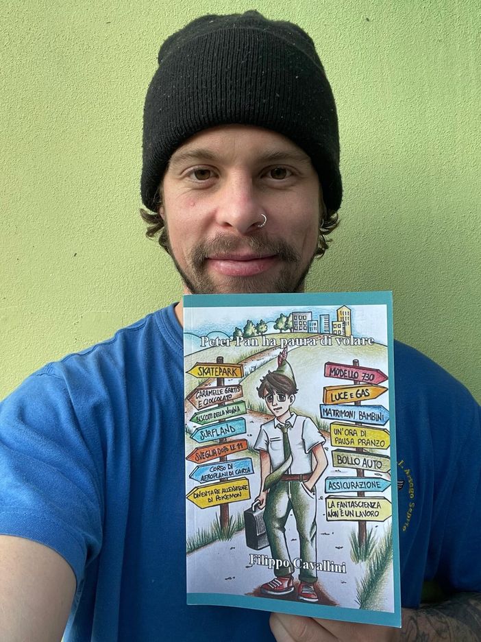 Filippo Cavallini presenta il suo viaggio interiore in “Peter Pan ha paura di volare”