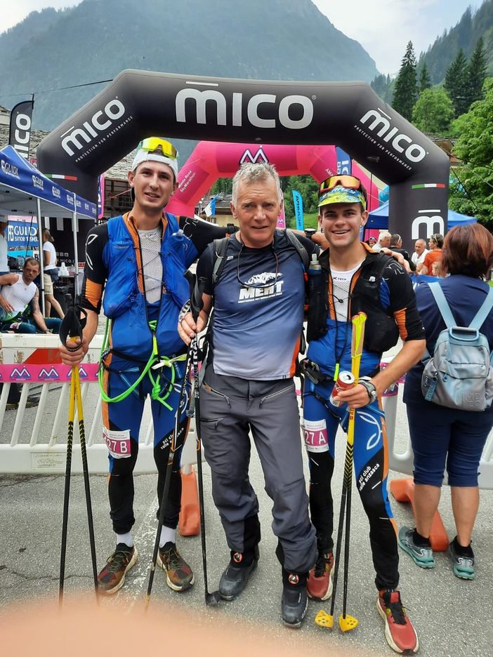Monte Rosa SkyMarathon, spettacolo in alta quota: ottavo posto per gli anzaschini Tonietti e Lanti