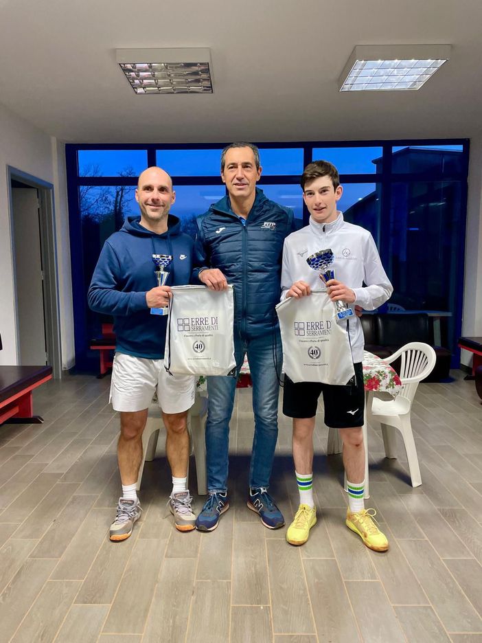 Scuola Tennis Domodossola, altro trionfo: Davide Cereda vince il torneo natalizio di Verbania