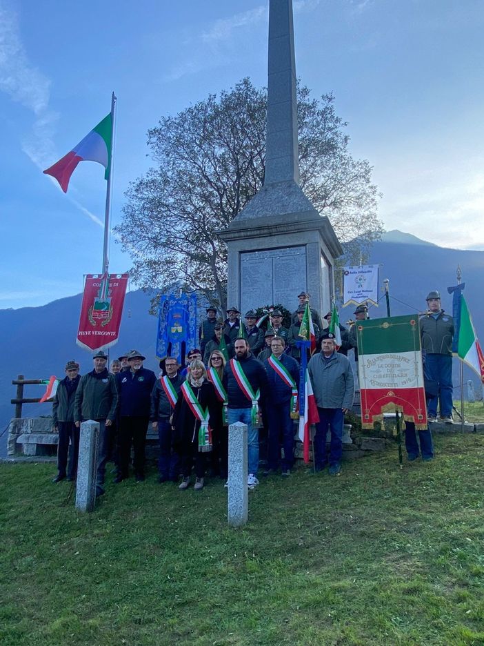 Partecipata la cerimonia del 4 novembre a Cimamulera FOTO
