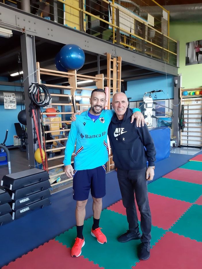 Fabio Quagliarella e Umberto Borino