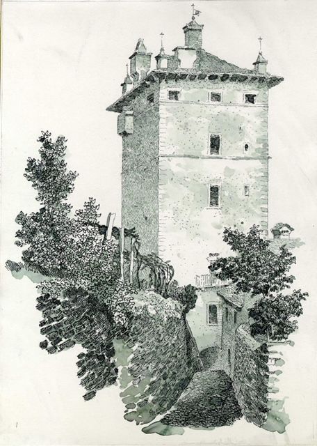 La Torre di Battiggio e il centro storico di Ceppo Morelli ospiteranno la mostra “Difendersi dall’alto”