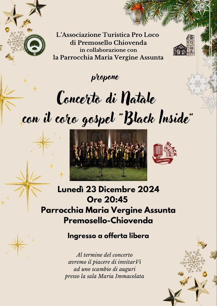 Concerto di Natale a Premosello