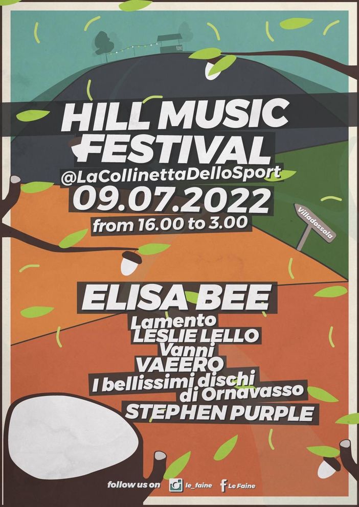 Hill Music Festival: musica cibo e birra alla Collinetta dello Sport di Villadossola