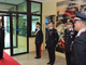 Il comandante interregionale dei carabinieri Riccardo Galletta in visita al comando provinciale