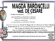 Magda Baroncelli ved. De Cesare di anni 100 Magda Baroncelli ved. De Cesare di anni 100