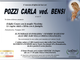 Pozzi Carla ved. Bensi di anni 91