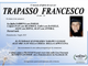 Trapasso Francesco di anni 84