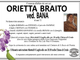 Orietta Braito ved. Bana di anni 72