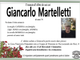 Giancarlo Martelletti di anni 74 Giancarlo Martelletti di anni 74