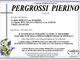 Pergrossi Pierino di anni 86 Pergrossi Pierino di anni 86