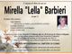 Mirella &quot;Lella&quot; Barbieri di anni 72