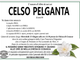 Celso Pelganta di anni 88