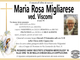 Maria Rosa Migliarese ved. Viscomi di anni 98