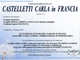 Castelletti Carla in Francia di anni 78