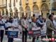 Commercianti in piazza a Novara: &quot;Vogliamo lavorare!&quot; FOTO E VIDEO