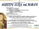 Agostini Luisa ved. Marani di anni 79 Agostini Luisa ved. Marani di anni 79