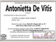 Antonietta De Vitis di anni 89