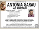 Antonia Garau ved. Marongiu 88 anni Antonia Garau ved. Marongiu 88 anni