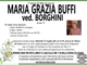Maria Grazia Buffi ved. Borghini di anni 78 Maria Grazia Buffi ved. Borghini di anni 78