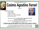 Cosimo Agostino Ferrari di anni 72