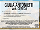 Giulia Antonietti ved. Cereda di anni 93