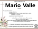 Mario Valle di anni 74