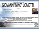 Giovanni "Nino" Lometti di anni 86