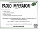 Paolo Imperatori di anni 84
