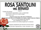 Rosa Santolini ved. Bernardi di anni 89