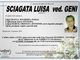 Sciagata Luisa ved. Geni di anni 95