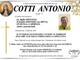 Cottini Antonio di anni 72