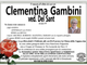 Clementina Gambini ved. Del Sant di anni 95