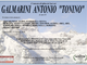Galmarini Antonio "Tonino" di anni 95
