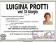 Luigina Protti ved. Di Giorgio di anni 91