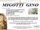Migotti Gino di anni 83