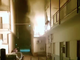 Fiamme all’alba in una palazzina di Domodossola VIDEO