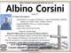 Albino Corsini di anni 75