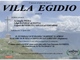 Villa Egidio di anni 84