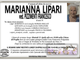 Marianna Lipari ved. Pizzimenti Francesco di anni 91